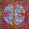 <h5>Orange Octopus by Charlotte Scott</h5><p>A tangle of orange octopi dancing around my anchor.                                                   </p>