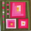 <h5>Prudence Cooke-Willis - Abstract 'Pinks"</h5><p>I have often admired people's quilts that are compiled using no structured pattern, and seem to have grown organically. I thought that the Pink Challenge would give me the opportunity to have "a go" at this method of quilting. The quilt I am submitting is the result of my experimentation.                                                                                                                                                                                                                                                                                                                  </p>
