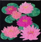 <h5>Valda Sutton - In Monet's Garden</h5><p>Inspired by the waterlilies we saw  in Monet's Garden during a visit in 2016.                                                                                                                                                                                                                                                                                                                  </p>