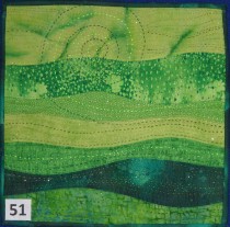 Green Strata by Barbara Freeman